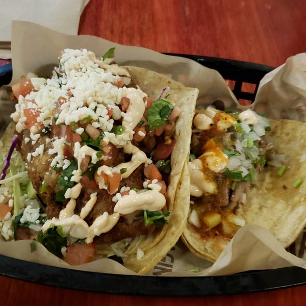 Photo taken at Flaco&#39;s Tacos by Kevin Tyler B. on 1/23/2019