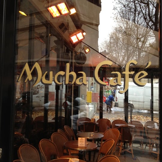Photo taken at Mucha Café by abby M. on 11/22/2012