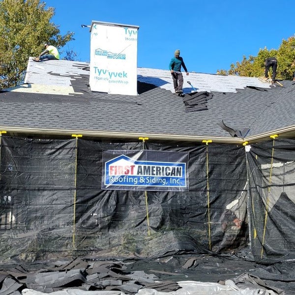 Photos at First American Roofing and Siding, Inc. Roof Deck