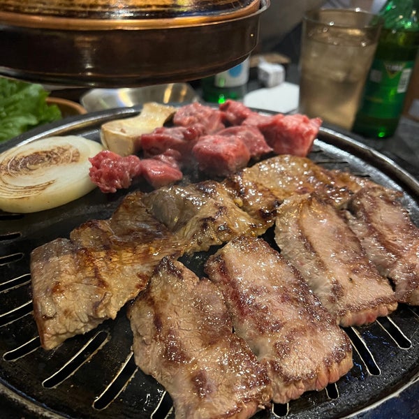 Photo taken at miss KOREA BBQ by Diana D. on 2/18/2024