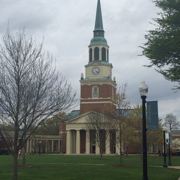 Photo taken at Wake Forest University by Don F. on 3/31/2016