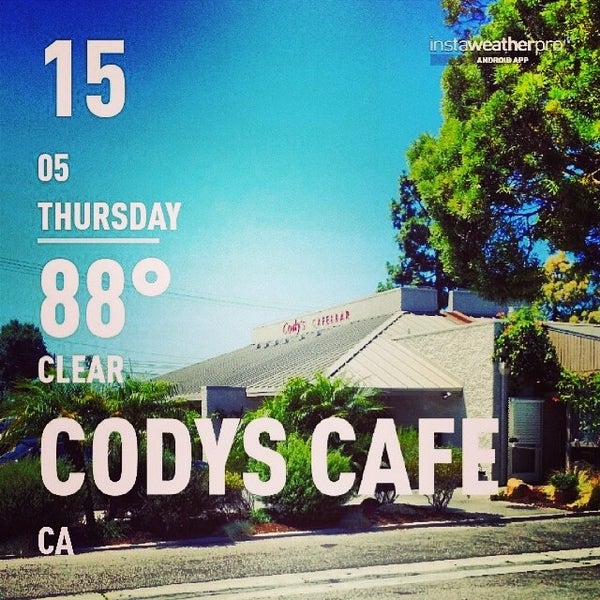 Foto tomada en Cody&#39;s Cafe  por Cody&#39;s Cafe S. el 5/15/2014