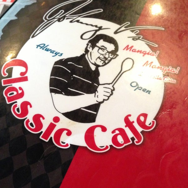 Photo taken at Johnny V&#39;s Classic Cafe by Nikki M. on 9/1/2013