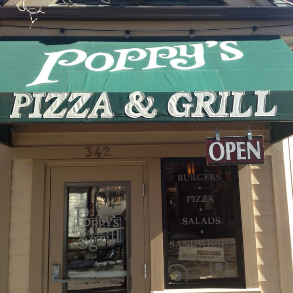 Photo taken at Poppy&#39;s Pizza &amp; Grill by Adam S. on 3/1/2013