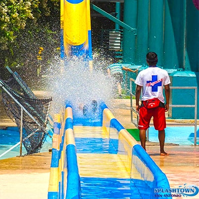 Photo taken at Splashtown San Antonio by Splashtown San Antonio on 4/29/2014