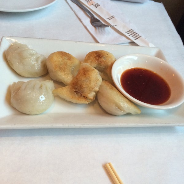 Gluten free potstickers are such a rarity! These are a little doughy but so good.