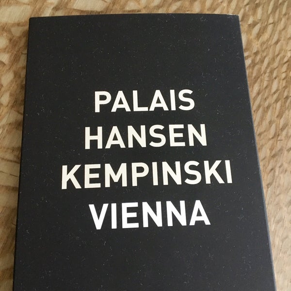 Снимок сделан в Palais Hansen Kempinski Vienna пользователем Ilkka P. 7/8/2017