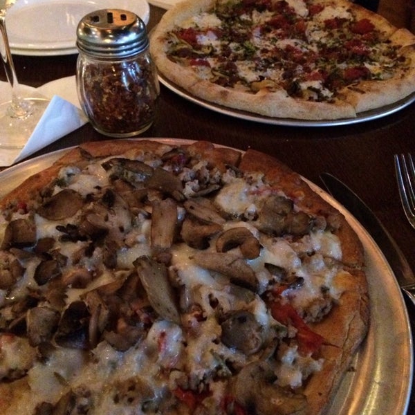 Photo taken at American Flatbread Tribeca Hearth by Danielle D. on 4/22/2014