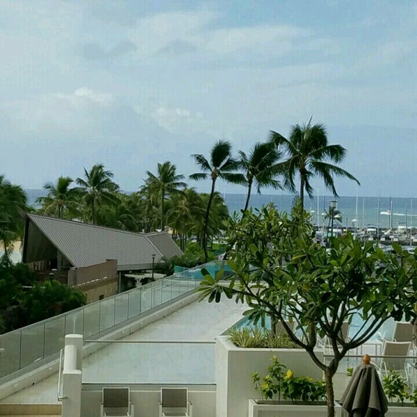 Photo taken at Waikiki Marina Resort at the Ilikai by Jennifer S. on 11/22/2016