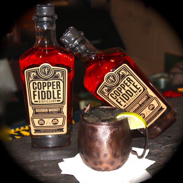 Photo taken at Copper Fiddle Distillery by Copper Fiddle Distillery on 7/22/2014