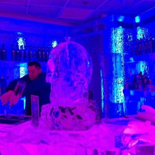 Photo taken at Minus5° Ice Lounge by Alexandria A. on 12/3/2012