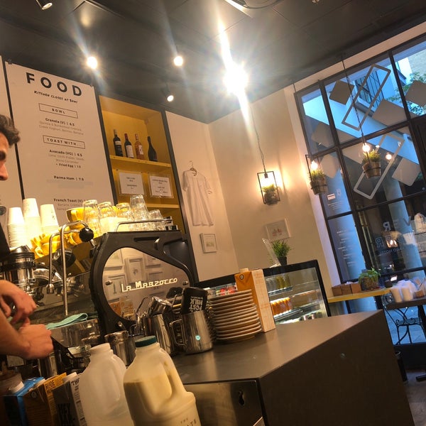 Under coffee. Under coffee