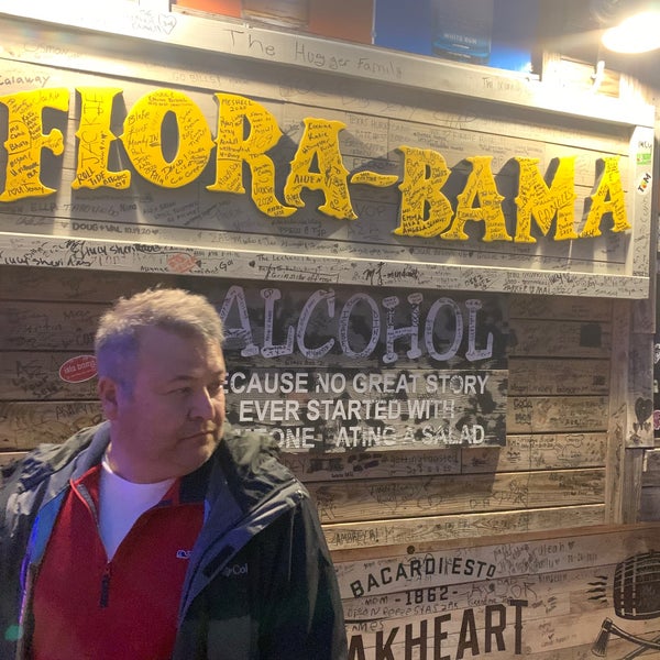 Photo taken at Flora-Bama Lounge, Package, and Oyster Bar by Alan H. on 3/21/2021