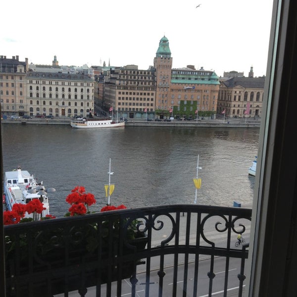 Photo taken at Hotel Diplomat Stockholm by Alexey M. on 6/4/2013