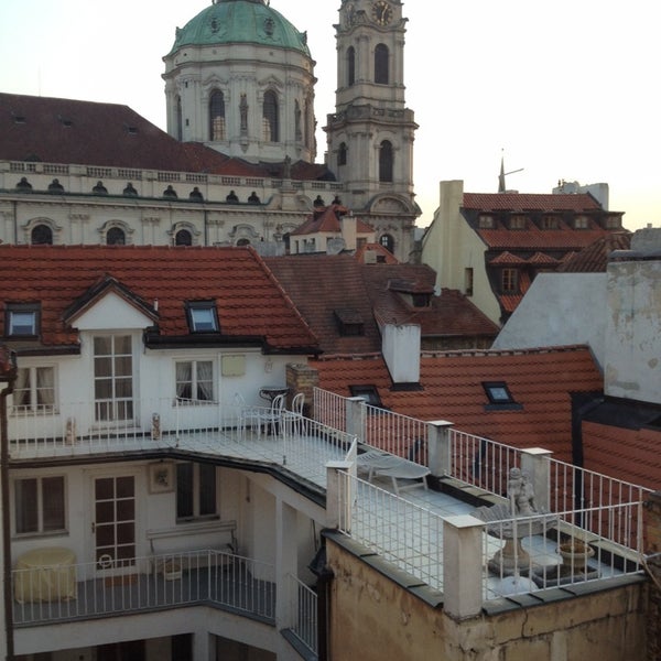 4/25/2014 tarihinde Michal P.ziyaretçi tarafından ARIA Hotel Prague'de çekilen fotoğraf