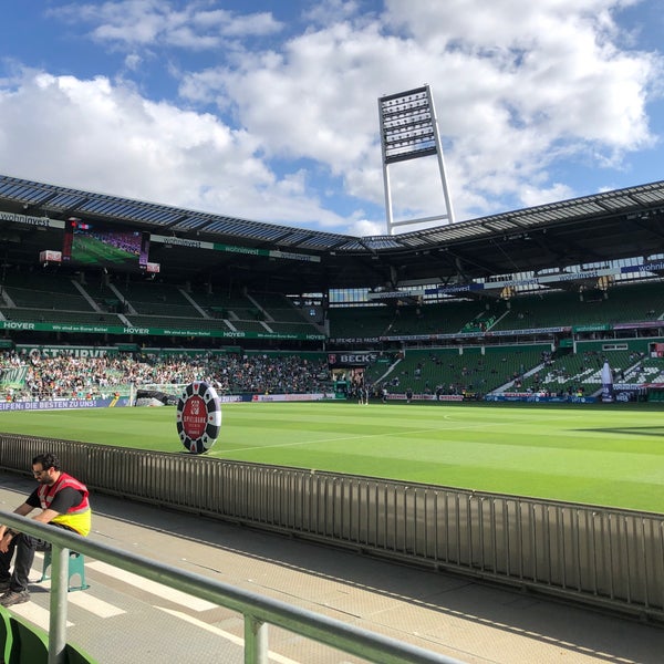 Photo taken at Wohninvest Weserstadion by Thomas M. on 8/28/2022