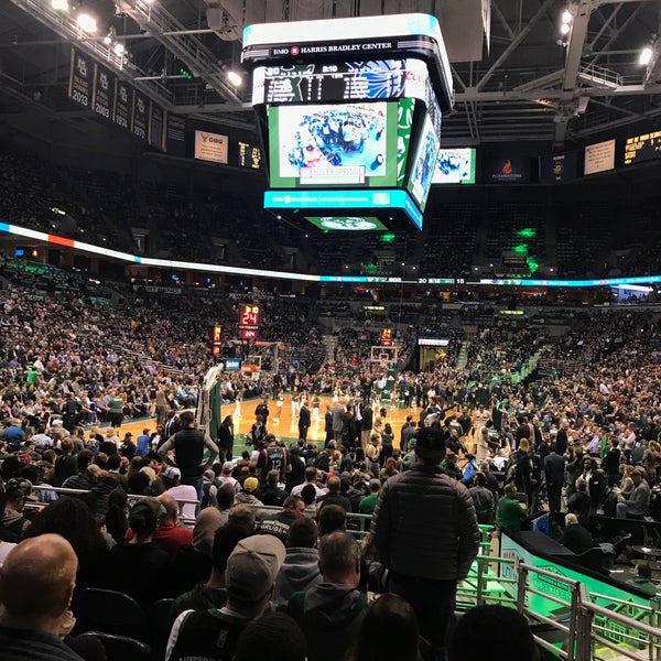 Photo taken at BMO Harris Bradley Center by Johnathan on 4/10/2018