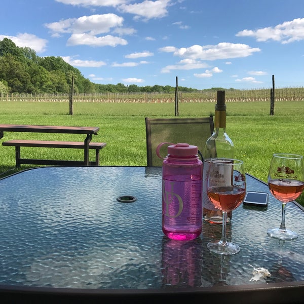 Photo taken at Penns Woods Winery by Mike R. on 5/9/2017