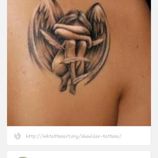 Angel tattoo by Patrike on DeviantArt