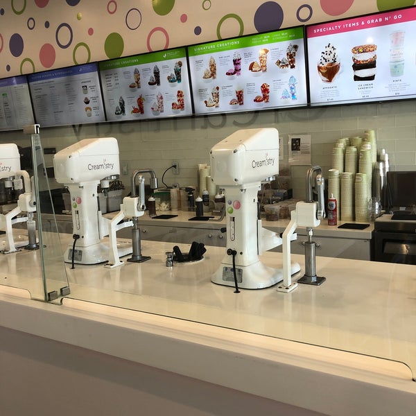 Creamistry Ice Cream Shop in UptownGalleria