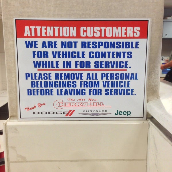 So apparently they wouldn't put it past their employees to steel, so they even tell you not to leave anything in your car. . . Awesome