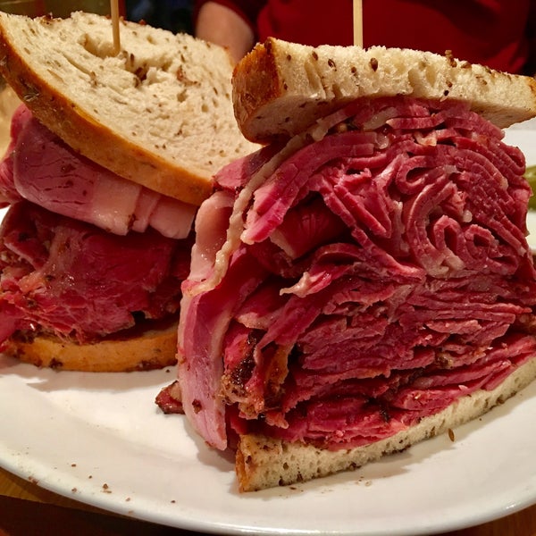 Photo taken at Carnegie Deli by Nate H. on 12/30/2016
