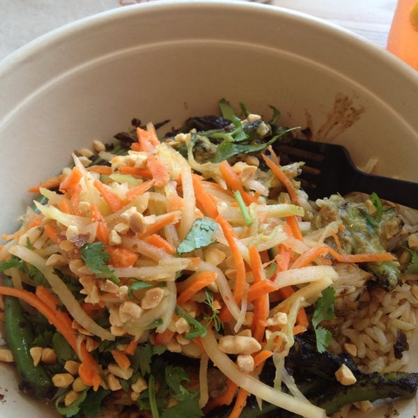 Photo taken at ShopHouse Southeast Asian Kitchen by Neal R. on 7/14/2013