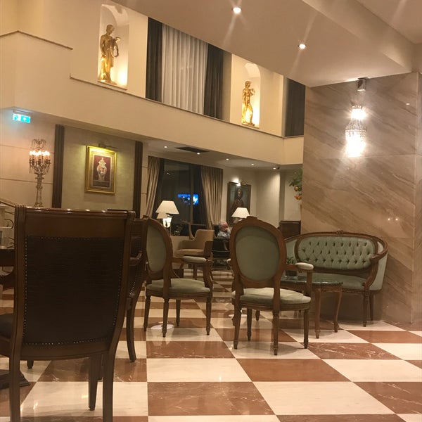 Photo taken at Mediterranean Palace Hotel by Hly on 2/17/2018
