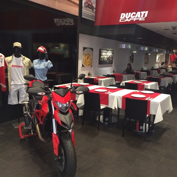 Photo taken at Ducati Caffe by Ildar C. on 5/12/2014