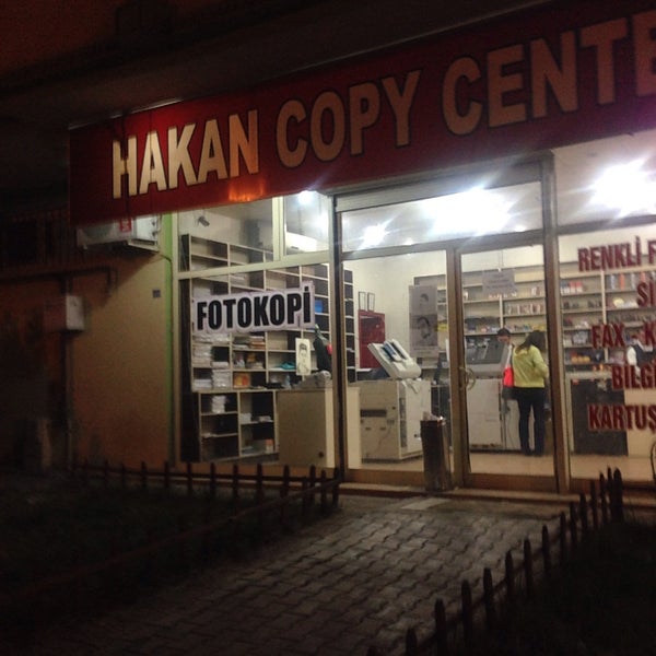 Hakan Copy Center (Artık Kapalı) Kırtasiyeci