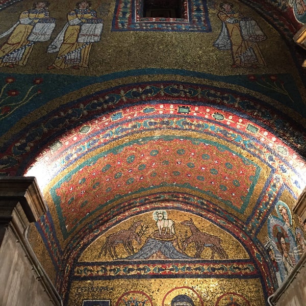 Photo taken at Basilica di Santa Prassede by Kate K. on 10/9/2016
