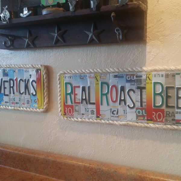 Photo taken at Maverick&#39;s Real Roast Beef by Lawrence R. on 4/17/2014