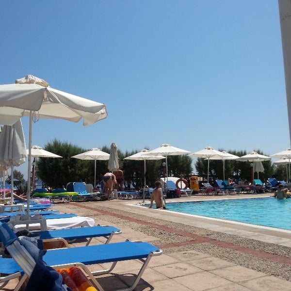 Photo taken at Louis Colossos Beach Hotel Faliraki by Nektarios A. on 8/25/2013