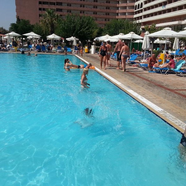 Photo taken at Louis Colossos Beach Hotel Faliraki by Nektarios A. on 8/25/2013