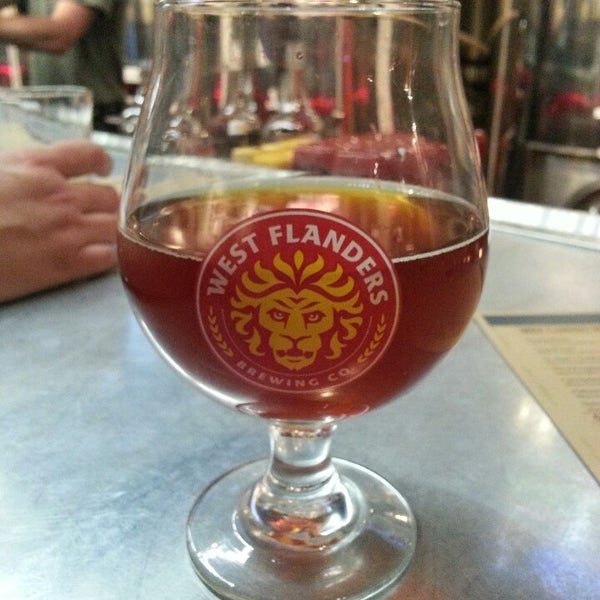 Photo taken at West Flanders Brewing Company by Kaiti on 5/6/2013