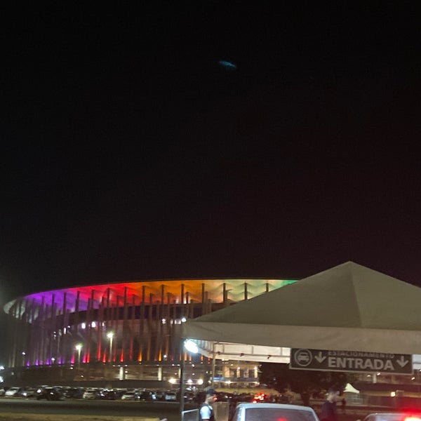 Photo taken at Estádio Nacional de Brasília Mané Garrincha by Juliana A. on 8/7/2022