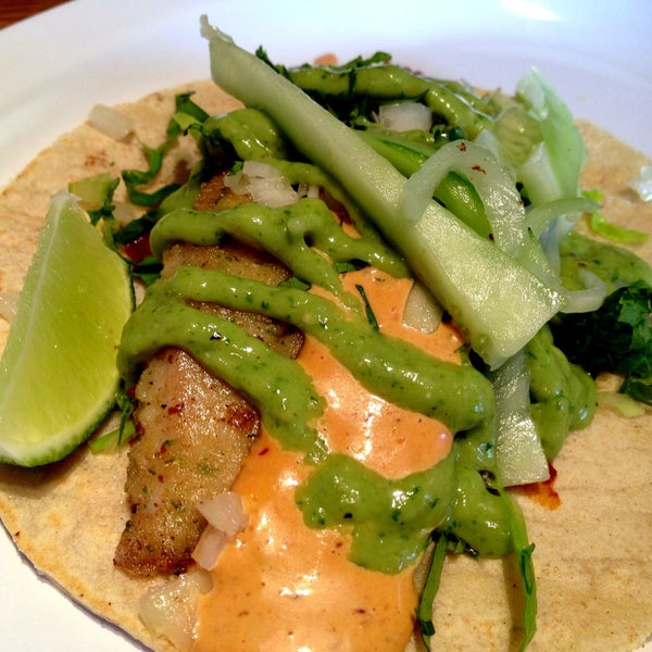 This is the single best fish taco I've had in years. Stunningly good flavors and fantastic texture.