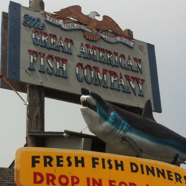 7/21/2013 tarihinde Alf L.ziyaretçi tarafından Great American Fish Company'de çekilen fotoğraf