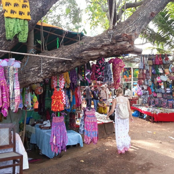 Anjuna Flea Market - Anjuna, Goa