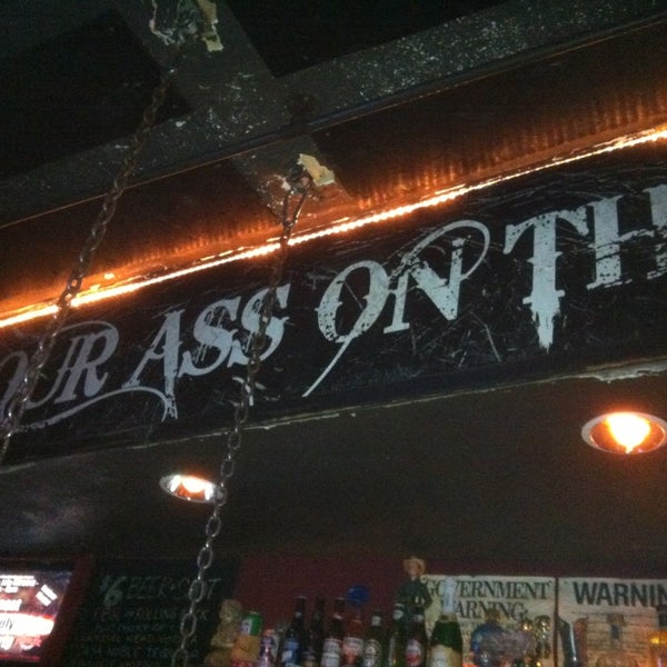 Get your ASS on the bar!!!