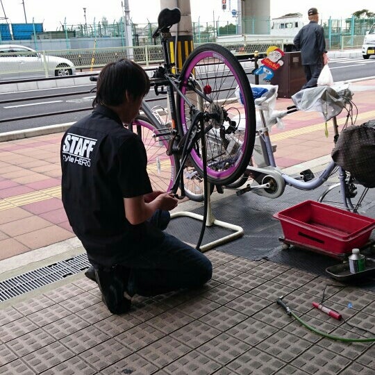 自転車 ヒーロー 阿倍野