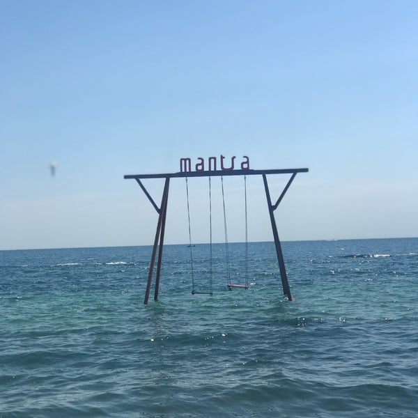 Photo taken at Mantra Beach Club by Mindaugas on 7/6/2019