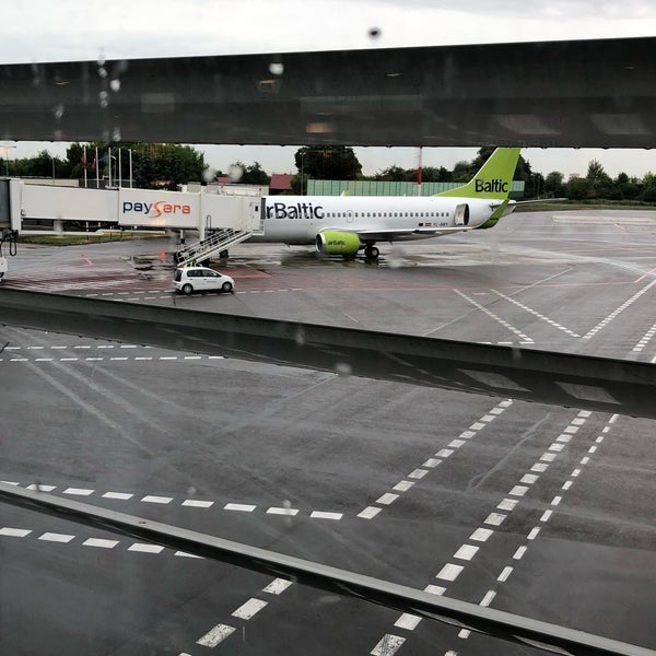 Photo taken at Vilnius International Airport (VNO) by Kęstutis M. on 6/14/2018