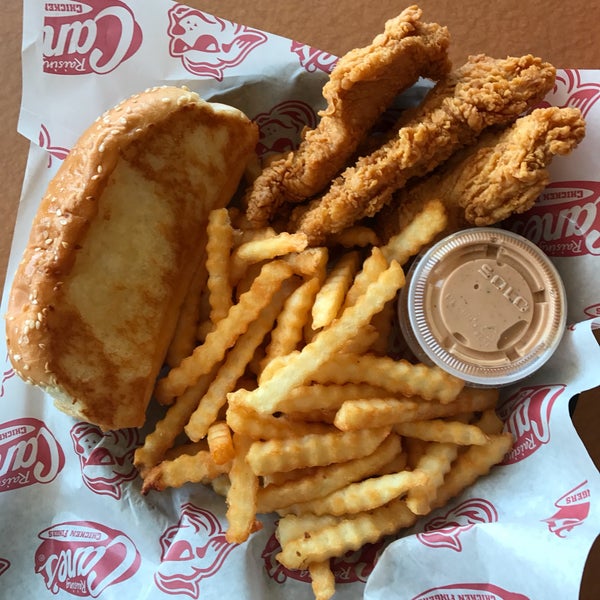 Photo taken at Raising Cane&#39;s Chicken Fingers by Gene X. on 6/3/2017