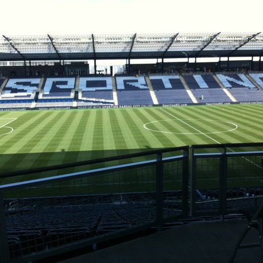 Photo taken at Boulevard Members Club at Children&#39;s Mercy Park by Brad L. on 7/7/2012