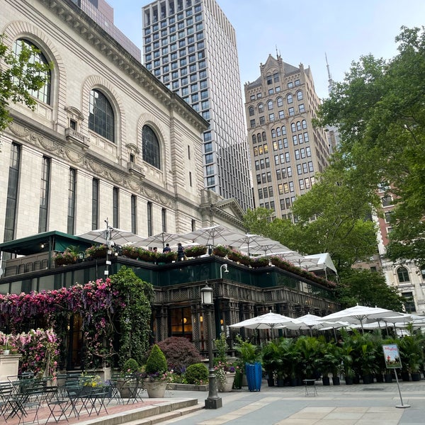 Photo taken at Bryant Park Grill by Meshal on 6/7/2023