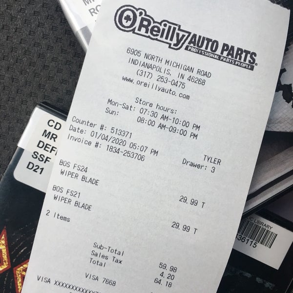 O Reilly Auto Parts Crooked Creek 6905 Michigan Rd