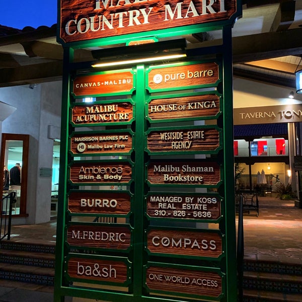 7/31/2019에 Mohammed님이 Malibu Country Mart에서 찍은 사진