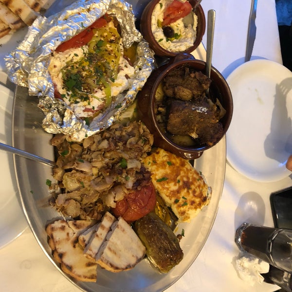 The food is great and the service too! They have a greek plate to share that has all their specialties.