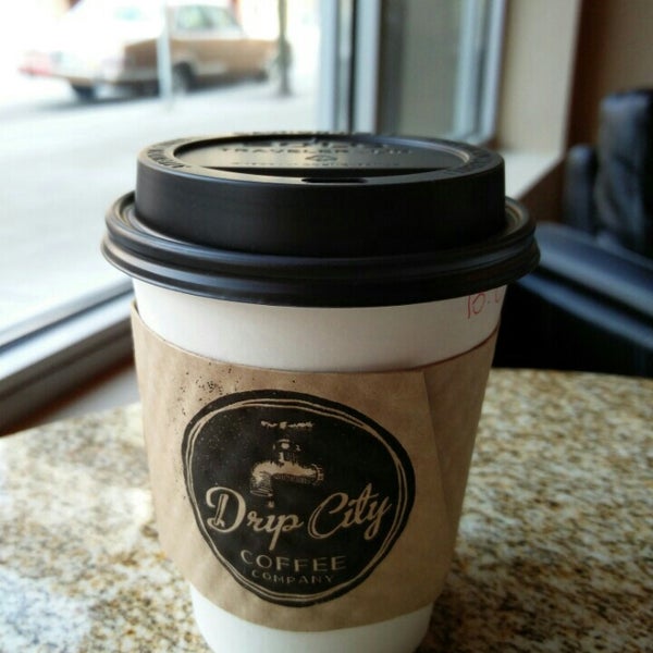 Photo taken at Drip City Coffee by Thomas T. on 1/18/2016